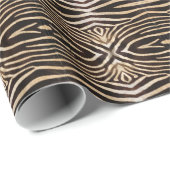 Kaleidoscope Zebra Fur Pattern Cadeaupapier (Rol Hoek)