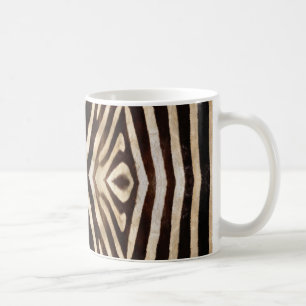 Kaleidoscope Zebra Fur Pattern Koffiemok