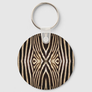 Kaleidoscope Zebra Fur Pattern Sleutelhanger