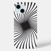 Kaleidoscope Zwart-wit ontwerp Case-Mate iPhone Case (Achterkant)