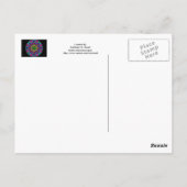 Kaleidoscopic Mandala Design Briefkaart.2 Briefkaart (Achterkant)