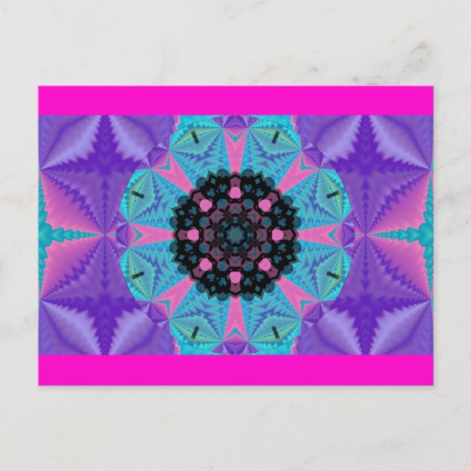 Kaleidoscopic Mandala Design Briefkaart.2 Briefkaart (Voorkant)
