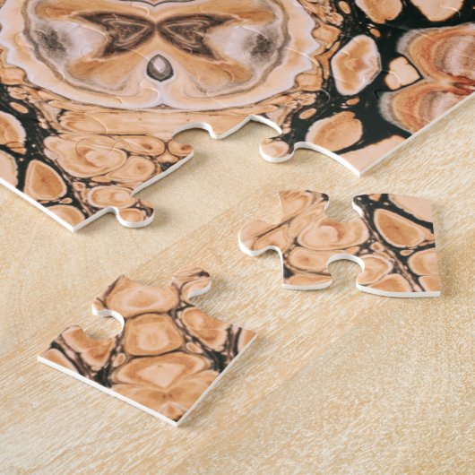 Kaleidoscopic Mandala Legpuzzel (Zijkant)