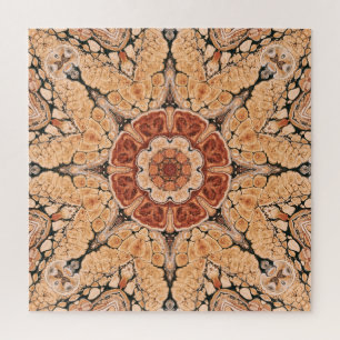 Kaleidoscopic Mandala Legpuzzel