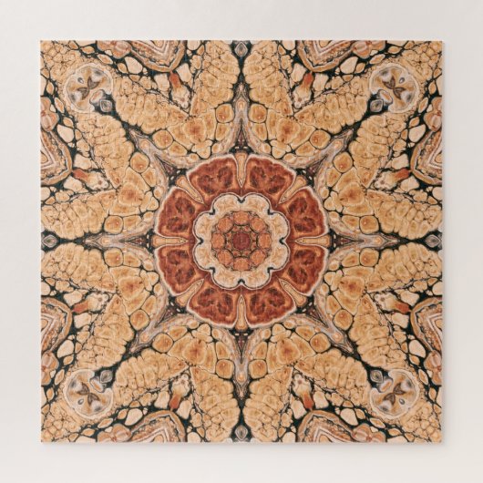 Kaleidoscopic Mandala Legpuzzel (Verticaal)