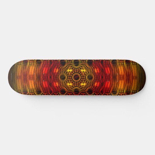 Kaleidoscopic Rave Persoonlijk Skateboard (Horizontaal)