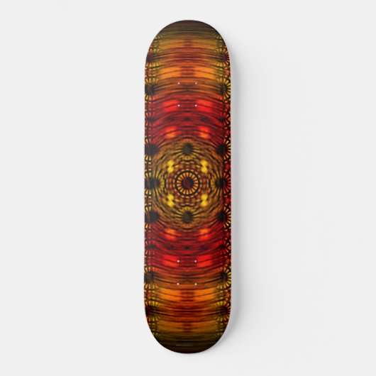Kaleidoscopic Rave Persoonlijk Skateboard (Voorkant)