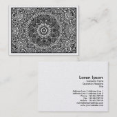 Kaleidoscopisch 01 (Gold Card) Visitekaartje (Voorkant / Achterkant)