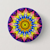 Kaleidoscopisch 070714(3) ronde button 5,7 cm (Voorkant)