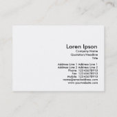 Kaleidoscopisch 10 visitekaartje (Achterkant)