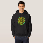 Kaleidoscopisch 110714(14) hoodie (Voorkant volledig)