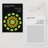 Kaleidoscopisch 110714(16) visitekaartje (Voorkant / Achterkant)