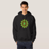 Kaleidoscopisch 110714(1) hoodie (Voorkant volledig)