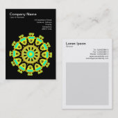 Kaleidoscopisch 110714(1) visitekaartje (Voorkant / Achterkant)