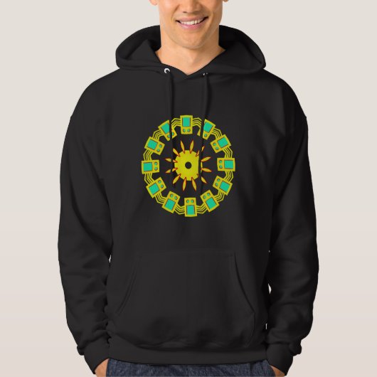 Kaleidoscopisch 110714(3) hoodie (Voorkant)