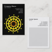 Kaleidoscopisch 110714(7) visitekaartje (Voorkant / Achterkant)