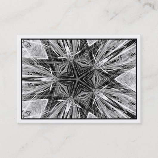 Kaleidoscopisch 16 visitekaartje (Voorkant)