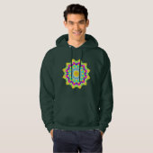 Kaleidoscopisch 260614(1) hoodie (Voorkant volledig)