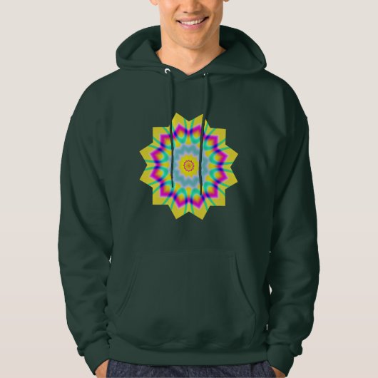 Kaleidoscopisch 260614(1) hoodie (Voorkant)