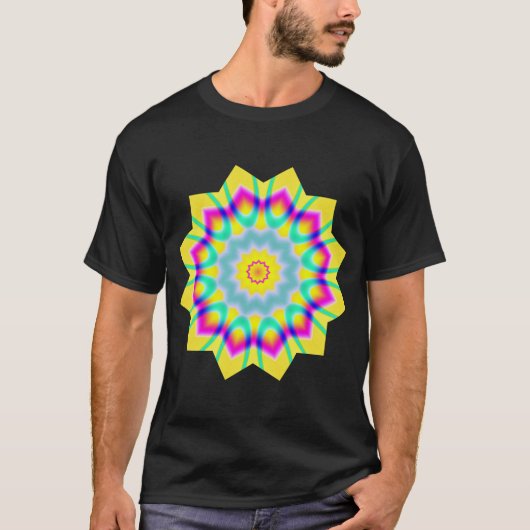 Kaleidoscopisch 260614(1) t-shirt (Voorkant)