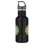 Kaleidoscopisch 260614(1) waterfles  (Achterkant)