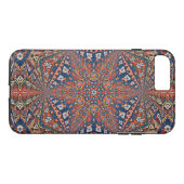 Kaleidoscopisch Armeens tapijtontwerp hard Case-Mate iPhone Case (Achterkant (Horizontaal))