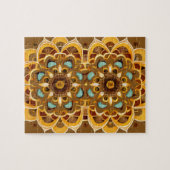 Kaleidoscopisch  Mandala Legpuzzel (Horizontaal)