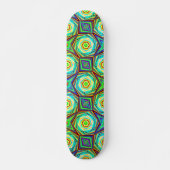 Kaleidoscopisch patroon Moderne Abstracte kunst kl Persoonlijk Skateboard (Voorkant)