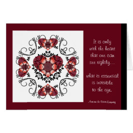 Kaleidoscopische hartkaart.4