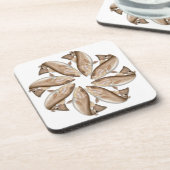 Kaleidoscopische roodbaars Onderzetters (Linkerzijde)