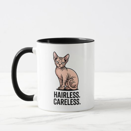 Kaleidoscopische Sfeer van een Kattenhemel Mok (Links)