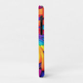 Kaleidoscopische Werveling: Een Kleurrijke Reis Case-Mate iPhone Case (Achterkant/links)