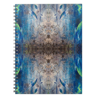 Kaleidoskopisch abstrakt bunt bohemien mandala notitieboek