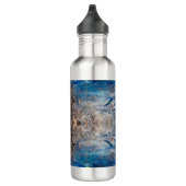 Kaleidoskopisch abstrakt bunt bohemien mandala waterfles  (Rechts)