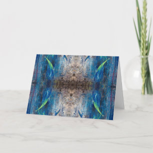 Kaleidoskopisch abstrakt bunt verspielt mandala kaart