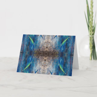 Kaleidoskopisch abstrakt bunt verspielt mandala kaart