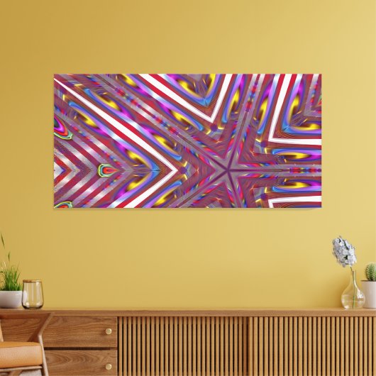 KaleidoStar Canvas Afdruk (Insitu (Woonkamer))