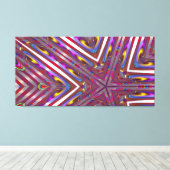 KaleidoStar Canvas Afdruk (Insitu (Houten vloer))