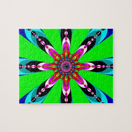 Kaleidozone - Fractal Legpuzzel (Horizontaal)