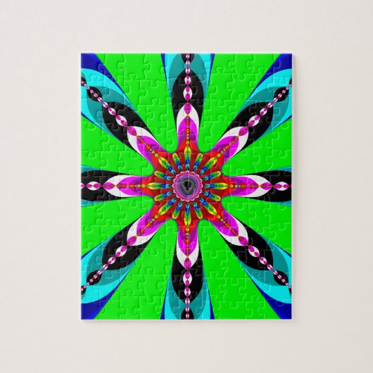 Kaleidozone - Fractal Legpuzzel (Verticaal)