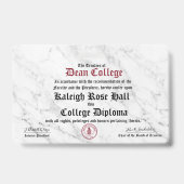 Kaleigh Rose Hall Badge (Voorzijde)