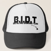 kalenaidea B.I.D.T., BIG ISLAND DRINK TEAM Trucker Pet (Voorkant)