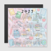 Kalendar 2027 school (Voorkant / Achterkant)