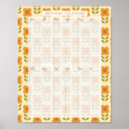 Kalendar Kathrin Legg: Perpetual Evergreen Poster