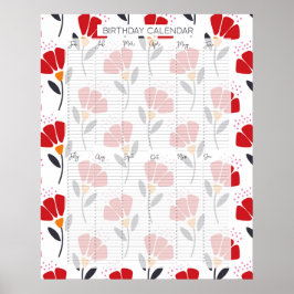 Kalendar Kathrin Legg: Perpetual Evergreen Poster