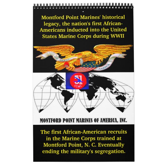 Kalendar Montford Point Marines Kalender (Hoes)
