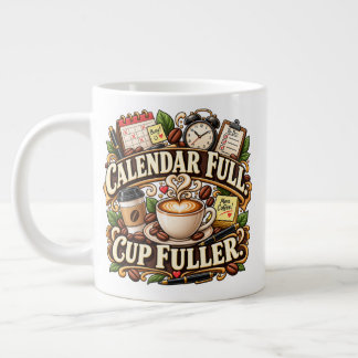 Kalendar Volle Kop Volle Kantoor Koffie