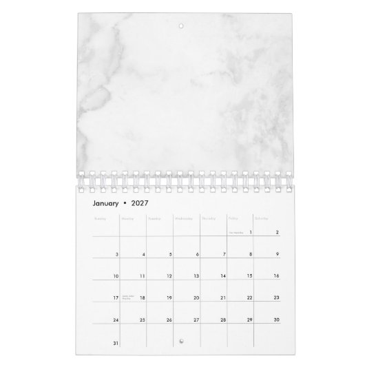 KALENDER (Jan 2027)