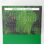 Kalender カード መልካም አዲስ አመት Amhaars Drieluik Wenskaart (Binnenzijde eerst)