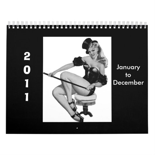Kalender 1 Pin-up Girls 2011 jan-dec (Hoes)